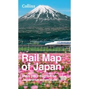 Järnvägskarta Japan Collins